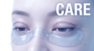 수술 후 회복 및 케어를 시각화한 미적인 이미지